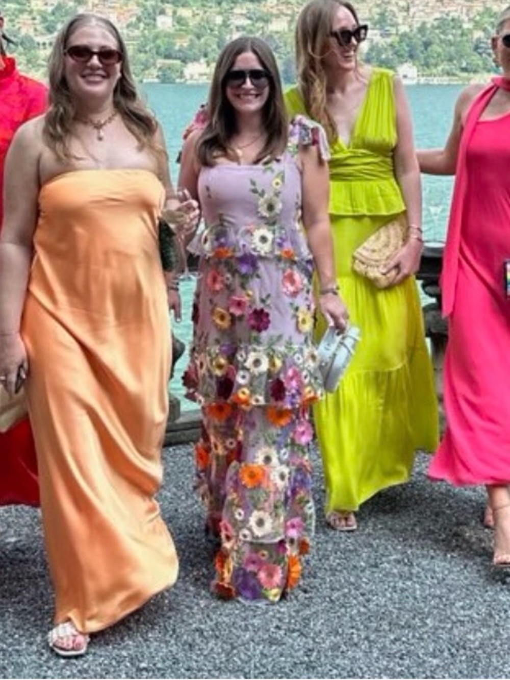 Buddy Love Neon Pink Maxi Dress